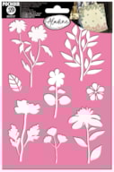 3D STENCIL FLOWERS 81183